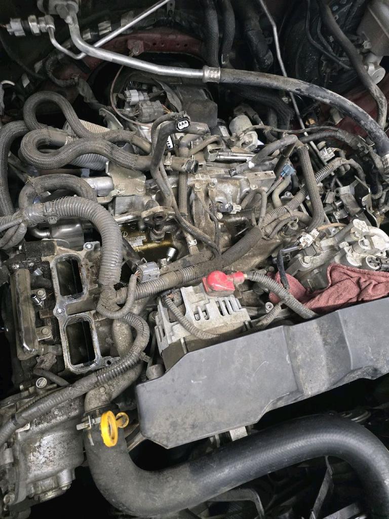 Major engine repair work photo